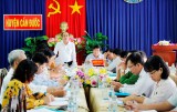 Kiểm tra công tác chuẩn bị bầu cử tại Cần Đước, TP.Tân An