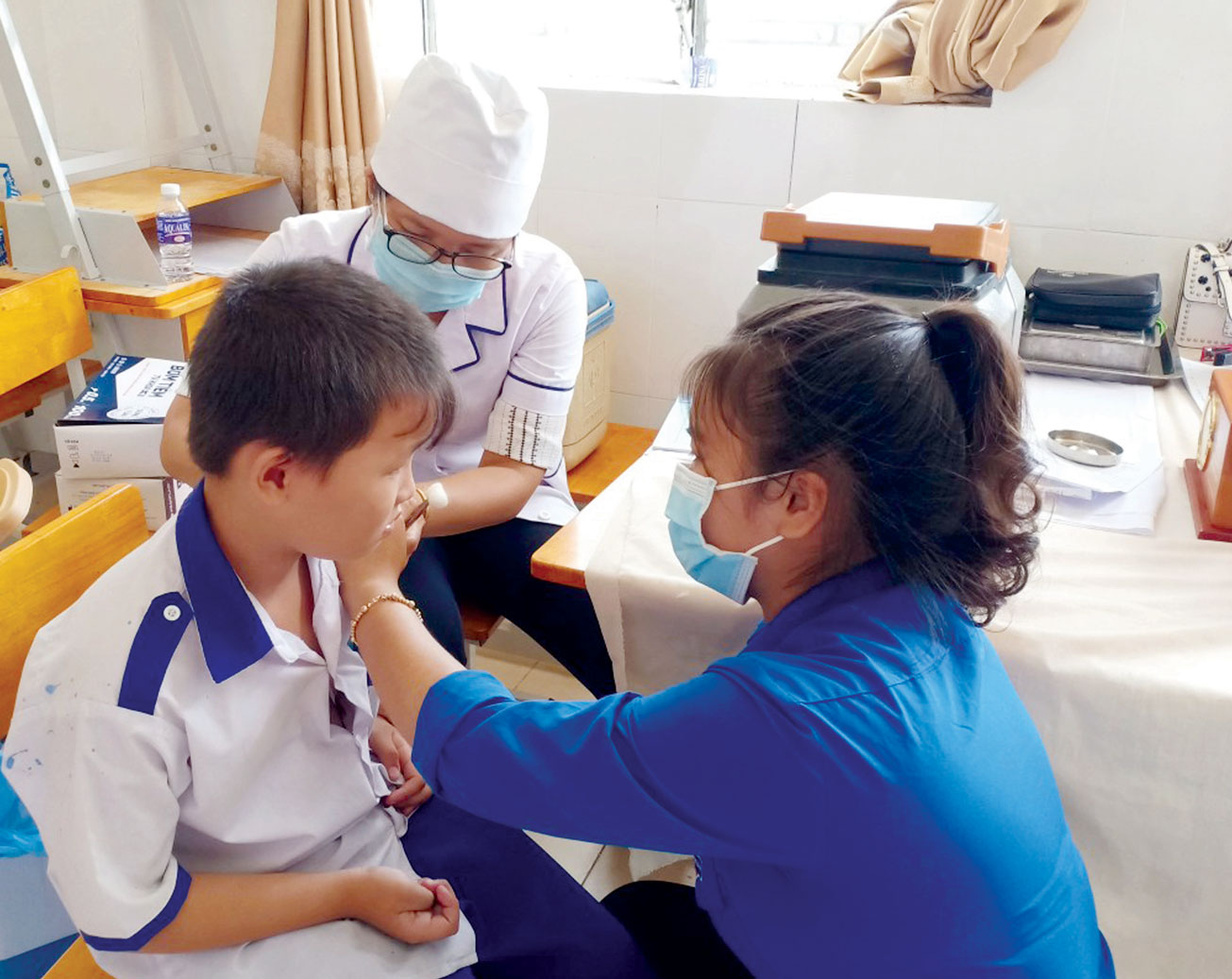 Xây dựng nông thôn mới trên vùng đất anh hùng Công tác chăm sóc sức khỏe ban đầu cho người dân Long Hiệp được quan tâm