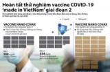 Hoàn tất thử nghiệm vaccine COVID-19 ‘made in Vietnam’ giai đoạn 2