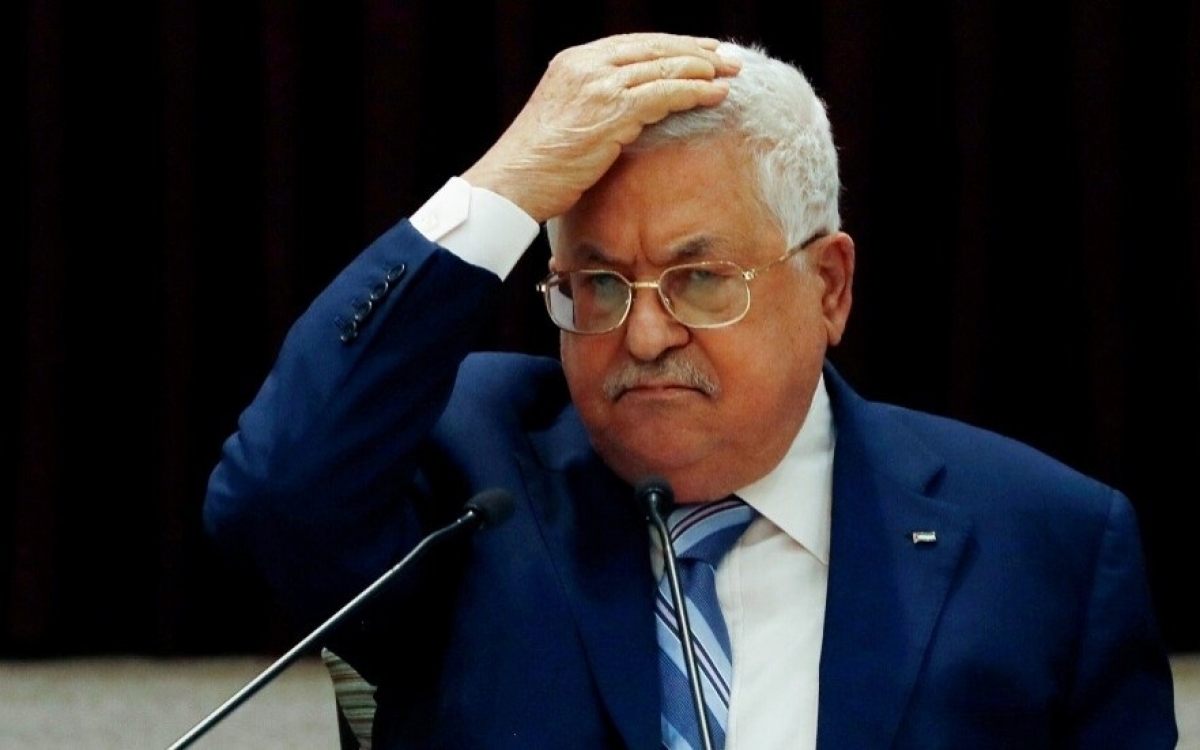Tổng thống Palestine Abbas. Ảnh: Reuters.