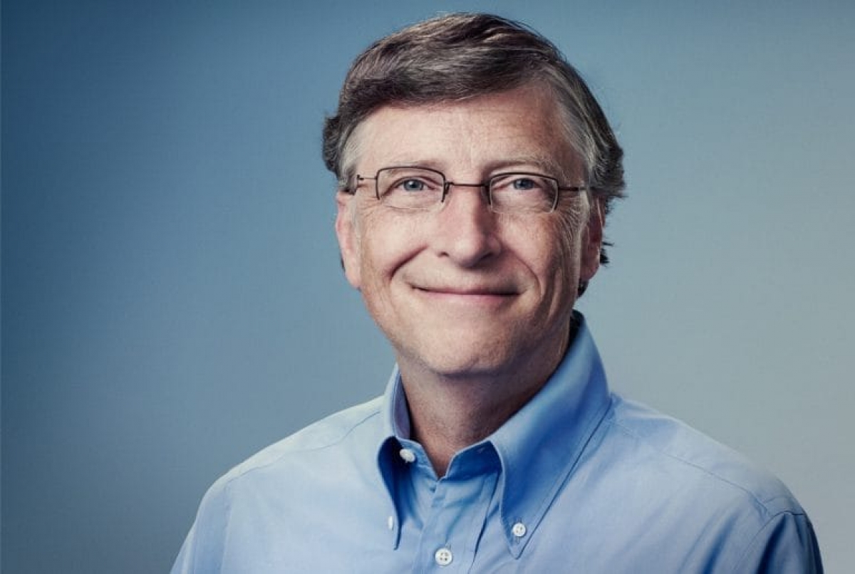 Tỷ phú Bill Gates nổi tiếng thế giới về khối tài sản khổng lồ và các hoạt động từ thiện.