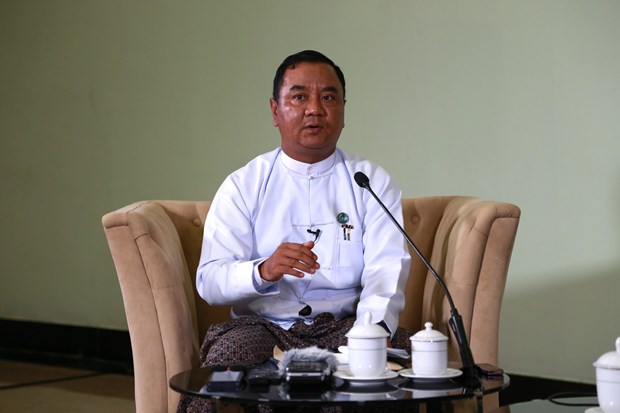 Zaw Min Tun, spokesman for Myanmar military and the State Administration Council (Photo: Xinhua/VNA)
