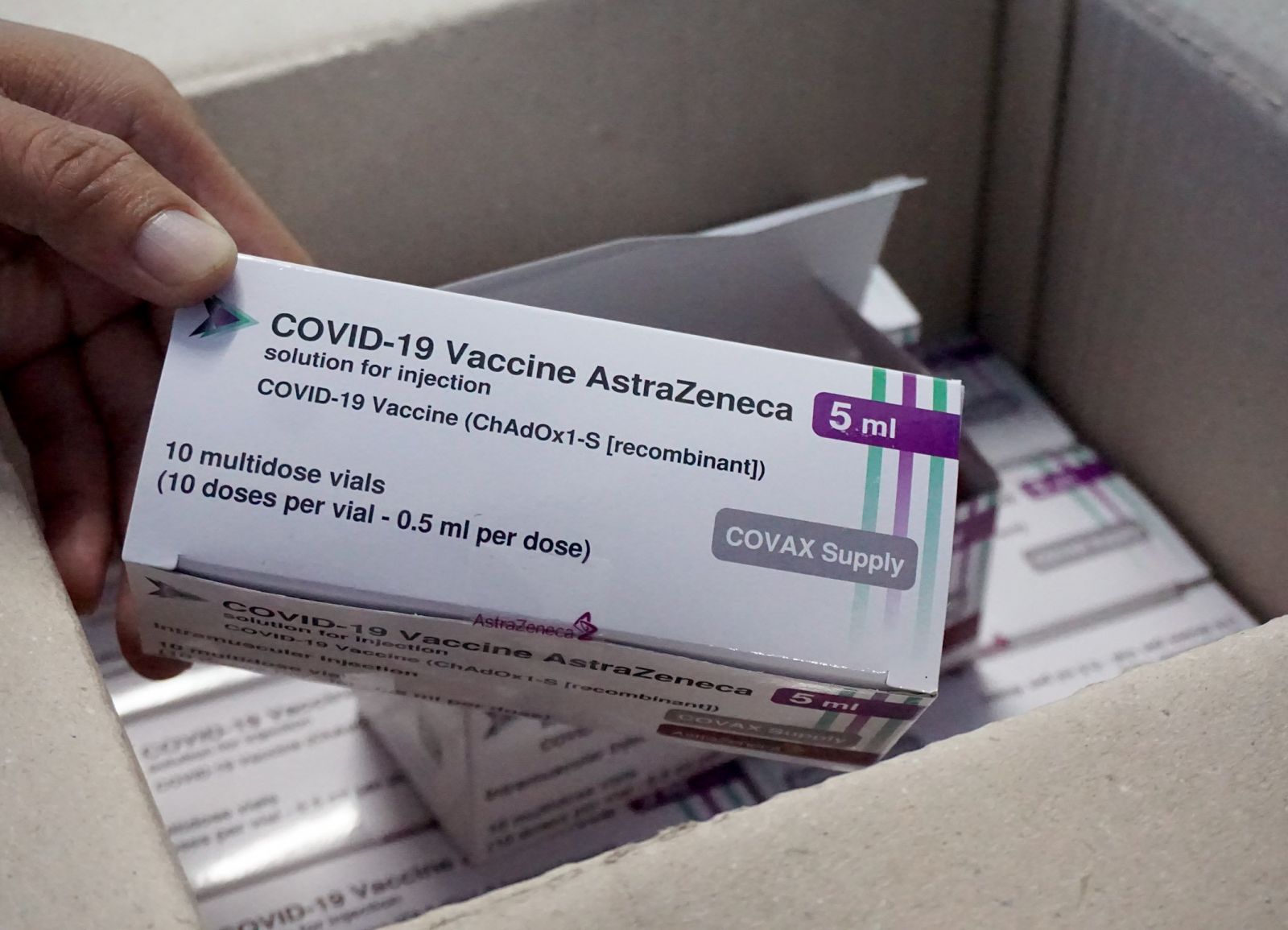 Long An is to vaccinate against Covid-19 from May 4 The vaccine allocated for use is produced by the AstraZeneca Group