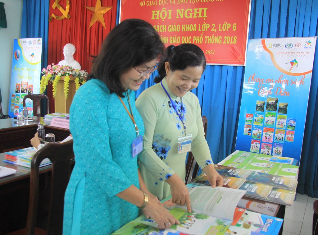Danh mục sách giáo khoa lớp 2, lớp 6 trên địa bàn tỉnh Long An từ năm học 2021-2022