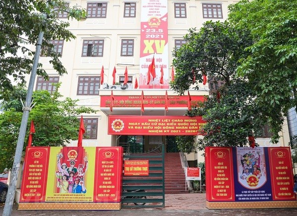 Vietnam ready for Election Day on May 23 The election of deputies to the 15th National Assembly (NA) and People’s Councils at all levels for the 2021-2026 tenure will take place on May 23 (Photo: VNA)