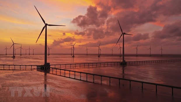Renewable energy output up nearly 160 percent during Jan-Apr Bac Lieu Wind Power Plant (Photo: VNA)