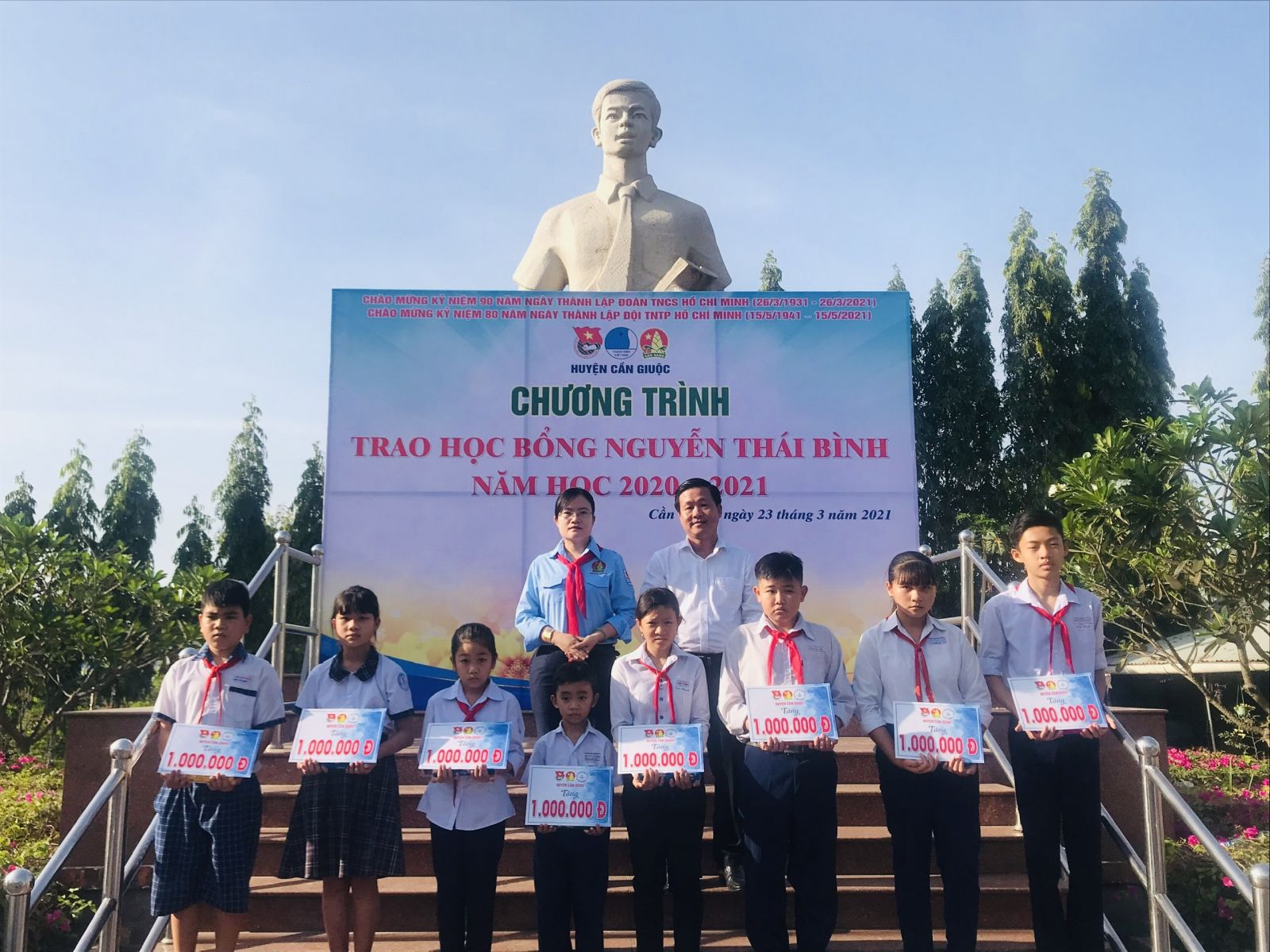 Từ năm 2021, Huyện đoàn quyết định đổi tên Quỹ học bổng Ước mơ xanh thành học bổng Nguyễn Thái Bình nhằm giáo dục truyền thống cho thế hệ trẻ và thể hiện lòng biết ơn với anh Nguyễn Thái Bình