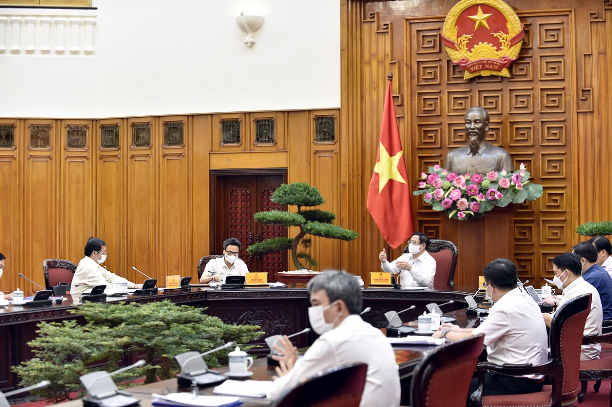 Thủ tướng Phạm Minh Chính nhấn mạnh vai trò dẫn dắt của KH&CN (Ảnh: VGP)