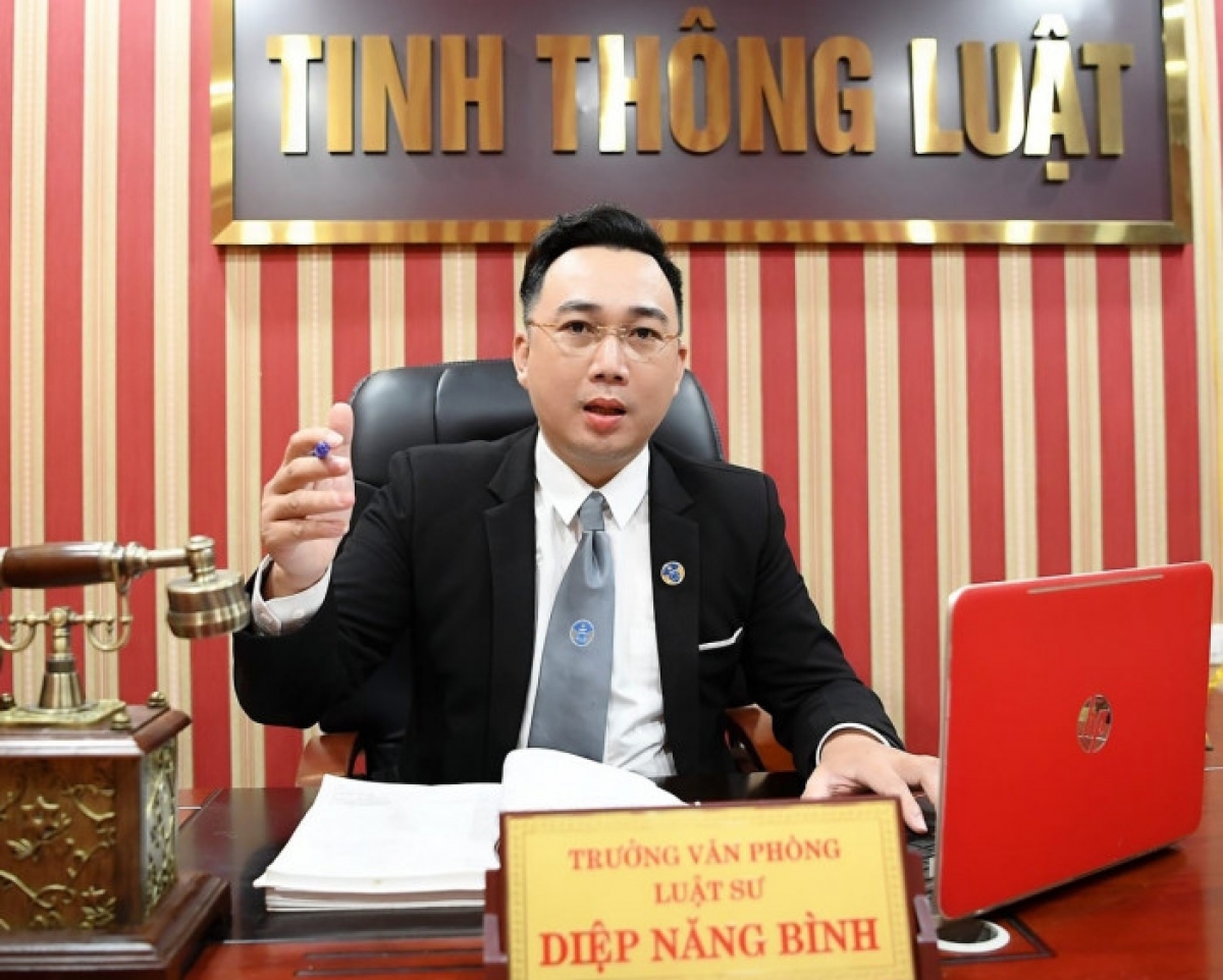 Luật sư Diệp Năng Bình, trưởng VP Luật sư Tinh thông Luật.