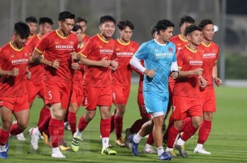 Vietnamese players tested for COVID-19 before friendly match with Jordan