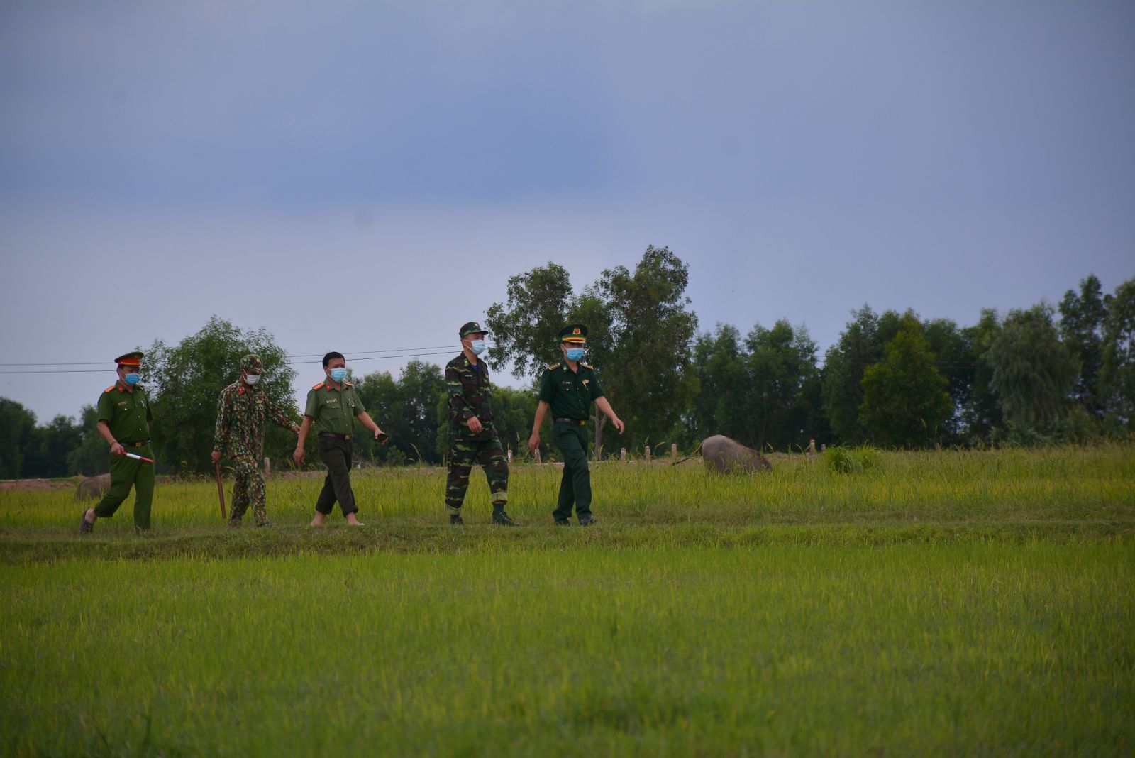 Lực lượng Biên phòng phối hợp tuần tra bảo vệ biên giới 