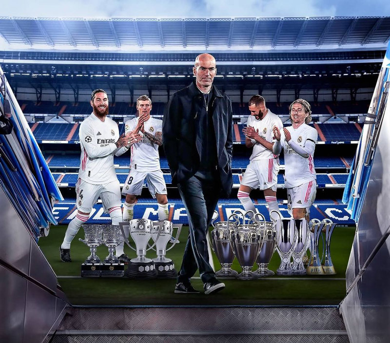 Zidane để lại những di sản vĩ đại cho Real Madrid