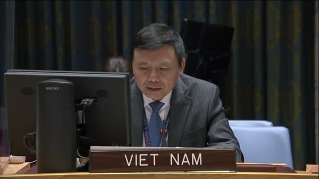 Vietnam pledges to promote role of UN Charter, international law Ambassador Dang Dinh Quy, head of the Vietnam Mission to the United Nations. (Photo: VNA)