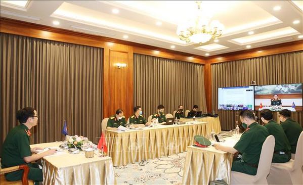 Vietnam attends virtual ADSOM+ Working Group conference Vietnamese delegation attends the ADSOM+  WG held via video conference (Photo: VNA)
