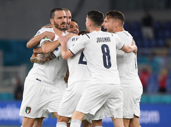 Tuyển Ý mở màn suôn sẻ tại Euro 2020 - Ảnh: REUTERS