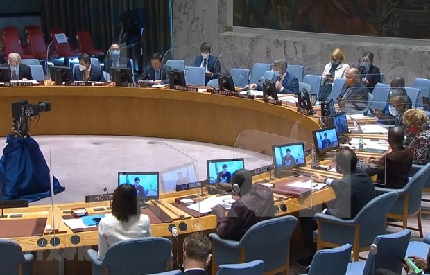 Vietnam calls for peace, stability in Golan Heights A meeting of the UN Security Council on the situation in Sudan. (Photo: VNA)