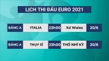 Lịch thi đấu bóng đá EURO 2021 hôm nay 20/6: Italia đối đầu Xứ Wales