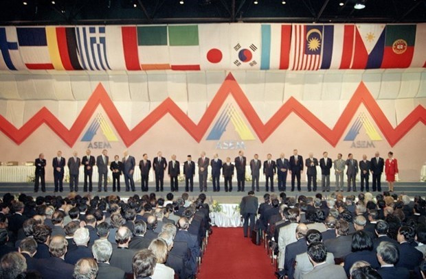 High-level policy dialogue marks 25th anniversary of ASEM Vietnam joined ASEM as a founding member in 1996 (Photo: VNA)
