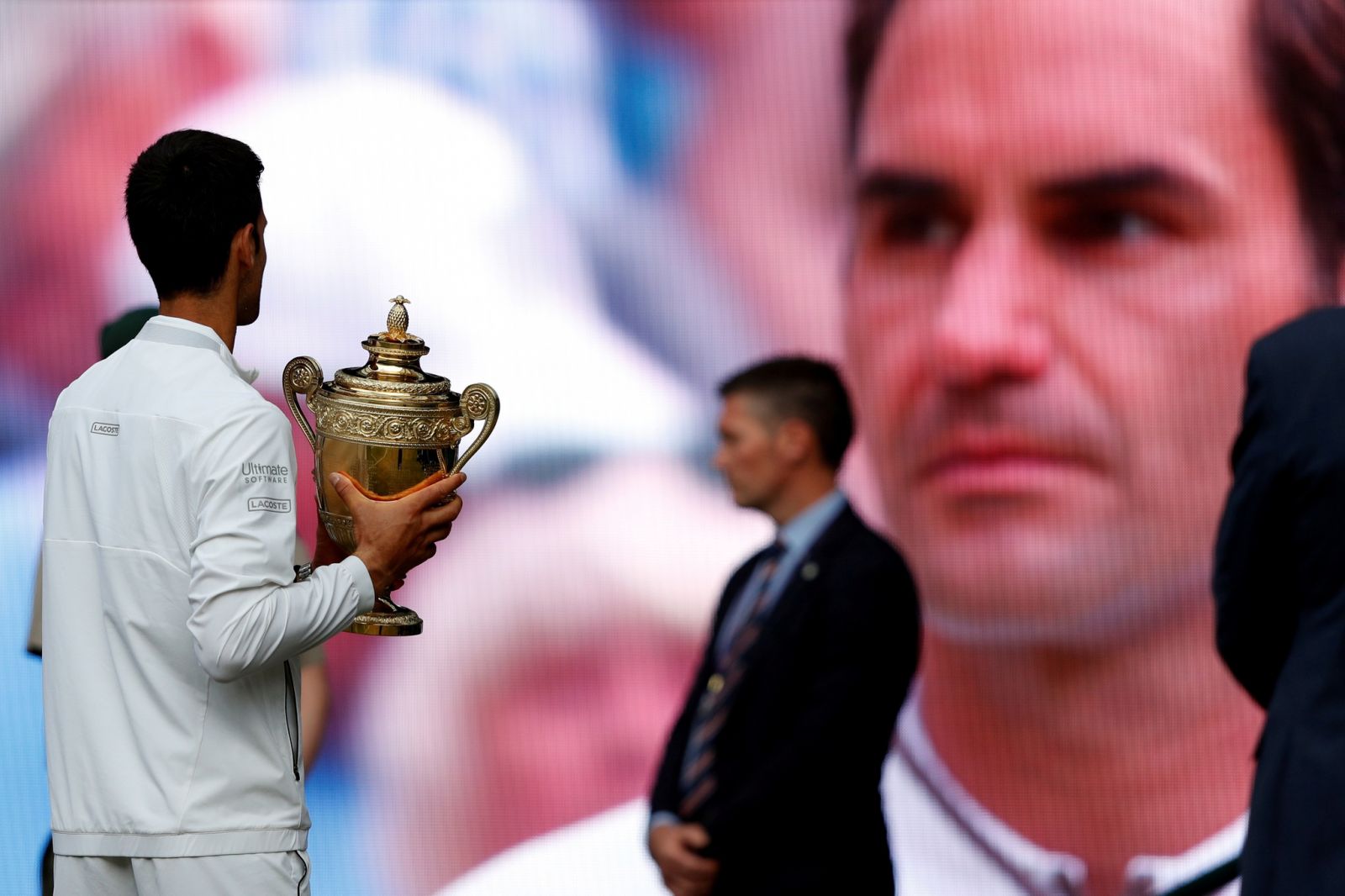 Djokovic đang tiến gần với kỷ lục vô địch Grand Slam của Federer và Nadal. Reuters