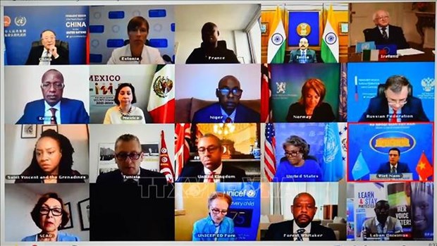 Ending wars is a prerequisite to protect children: Deputy FM At the Open Debate on Children and Armed Conflict (Photo: VNA)