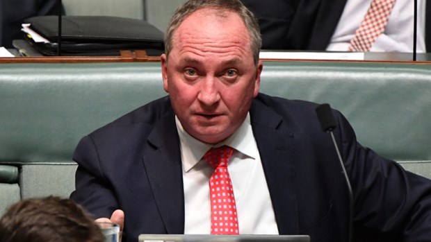 Phó Thủ tướng Australia Barnaby Joyce. (Nguồn: AP)