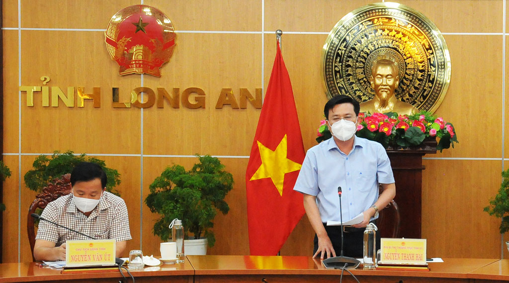 Localities need to strictly implement Official Letter 6434/UBND-VHXH Standing Deputy Secretary of the Provincial Party Committee - Nguyen Thanh Hai asks the whole political system to get involved in epidemic prevention and control