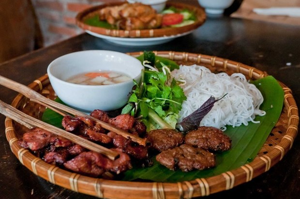 British magazine recommends must-try Vietnamese dishes Bun cha (Photo courtesy of Rough Guide)