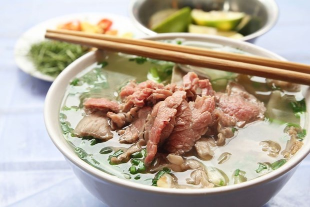British magazine recommends must-try Vietnamese dishes Beef pho (Photo courtesy of Rough Guide)