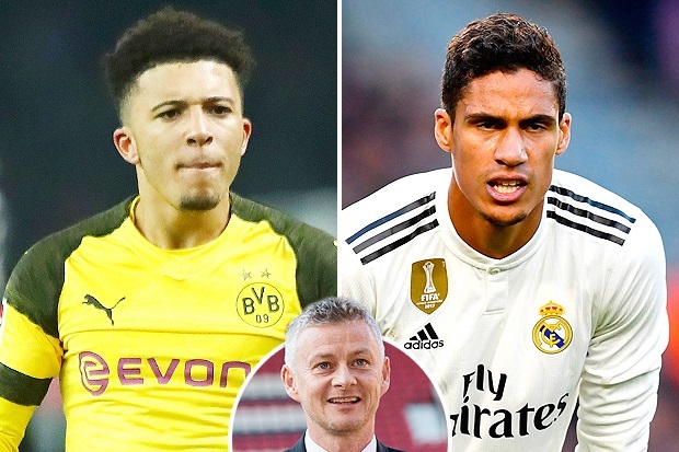 Đội hình MU sẽ mạnh lên nhiều khi có Jadon Sancho và Raphael Varane