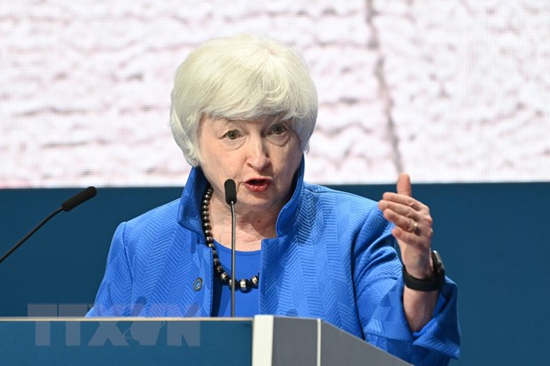 Bộ trưởng Tài chính Mỹ Janet Yellen. (Ảnh: AFP/TTXVN)