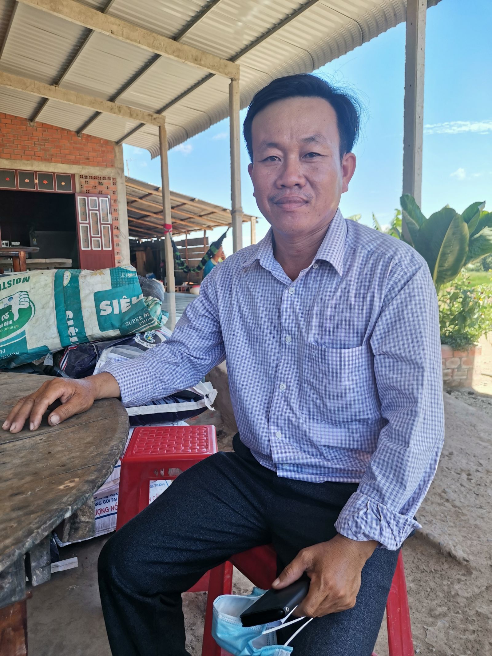 Nhiều năm nay, anh Nguyễn Văn Vụ là cán bộ dân vận tiêu biểu của xã Mỹ Bình