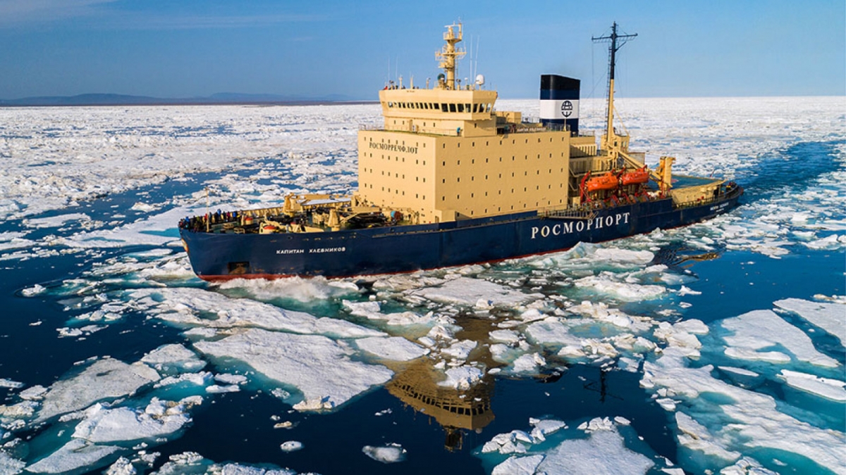 Cho tới nay Nga vẫn là nước có đội tàu phá băng lớn nhất thế giới. Ảnh: TASS