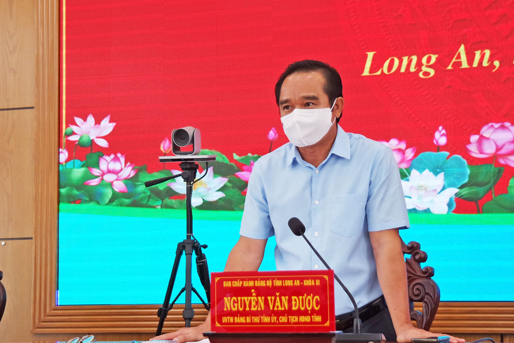Secretary of the Provincial Party Committee - Nguyen Van Duoc said that the number of cases has begun to decrease in recent days, the number of people left the hospital has increased, these are encouraging signs