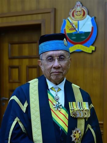 Brunei Darussalam lauds Vietnam’s pioneering role in hosting AIPA General Assembly virtually  President of the 42nd General Assembly of the ASEAN Inter-Parliamentary Assembly (AIPA) and Speaker of the Legislative Council of Brunei Darussalam Pehin Dato Abdul Rahman Taib (Photo courtesy of the Legislative Council of Brunei Darussalam)