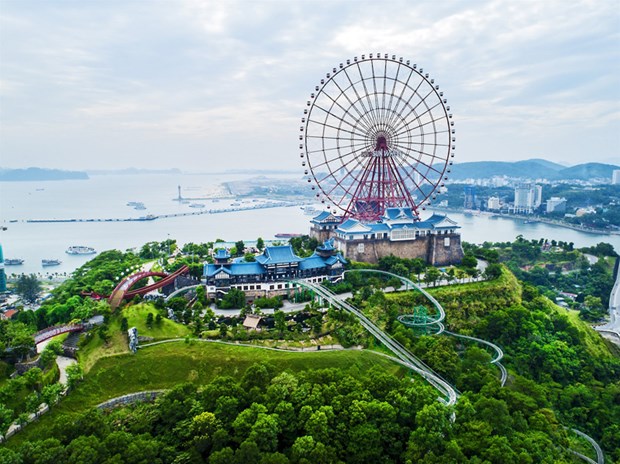 Part of the Sun World Halong Complex in Quang Ninh province (Photo: nhandan.vn)