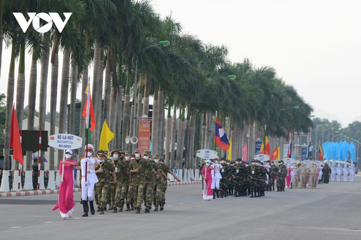Khai mạc 2 nội dung thi đấu Army Games 2021 tại Việt Nam