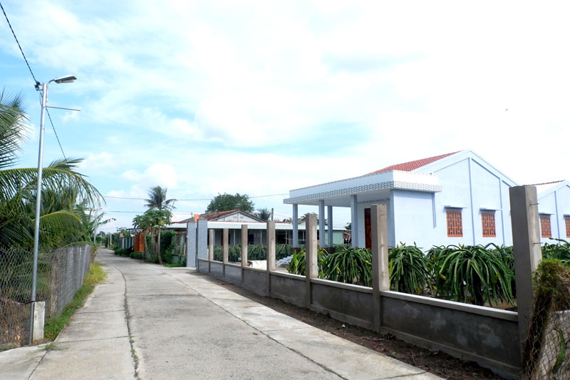 Đời sống đi lên nhờ nông thôn mới