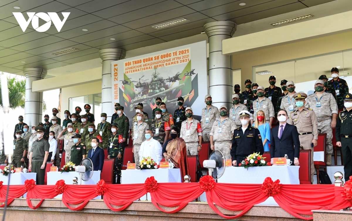 Khai mạc 2 nội dung thi đấu Army Games 2021 tại Việt Nam