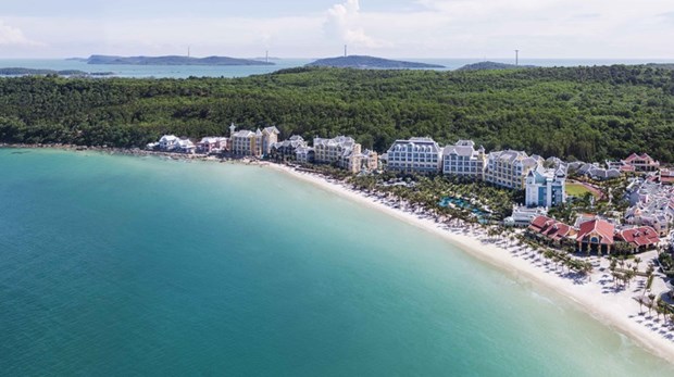 South Phu Quoc emerges as new resort paradise A beach in Phu Quoc (Photo: nhandan.vn)