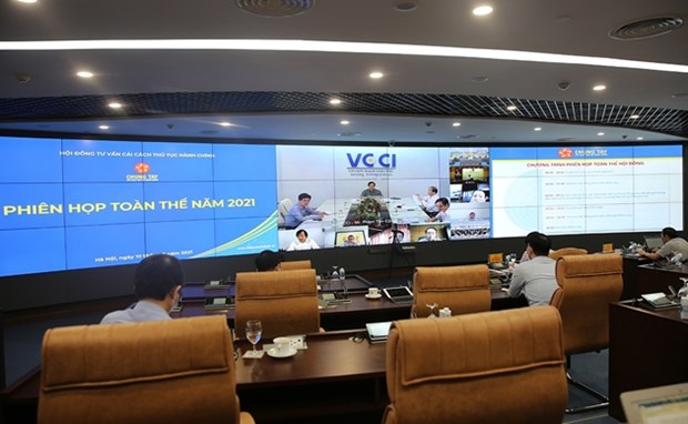 Phiên họp toàn thể Hội đồng Tư vấn cải cách thủ tục hành chính Quang cảnh phiên họp. (Nguồn: Báo Thanh tra)