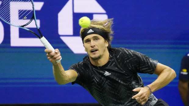 Zverev dừng bước ở US Open 2021. (Nguồn: AP)