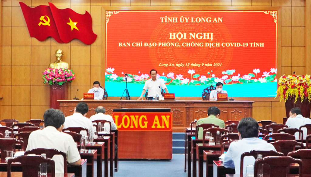 Secretary of the Provincial Party Committee - Nguyen Van Duoc: Cases F0 screened and separated from community faster and more drastically The Provincial Steering Committee for Covid-19 Prevention and Control holds an online meeting with some localities where the number of Covid-19 cases increased in recent days
