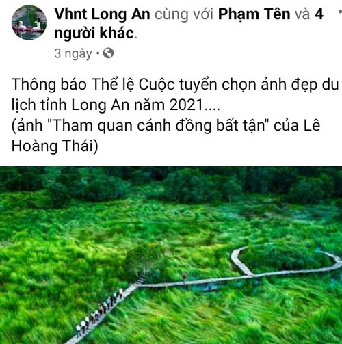 Tuyển chọn ảnh đẹp du lịch Long An - Hoạt động ý nghĩa