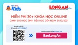 Nhập mã 'BaoLongAn' để học online miễn phí học kỳ 1 năm học 2021-2022