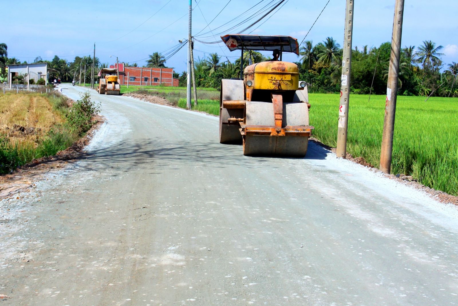 Huyện tập trung đầu tư xây dựng các công trình cơ bản