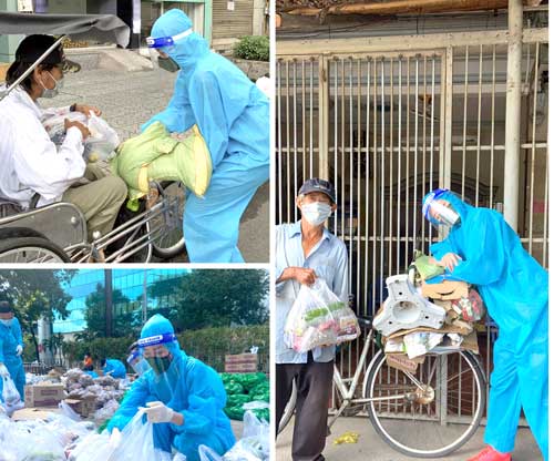 San sẻ yêu thương trong đại dịch