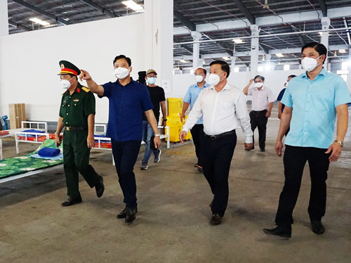 Entering 'new normal', preparing for comprehensive socio-economic recovery The province maintains some field hospitals to be ready to receive and treat Covid-19 patients