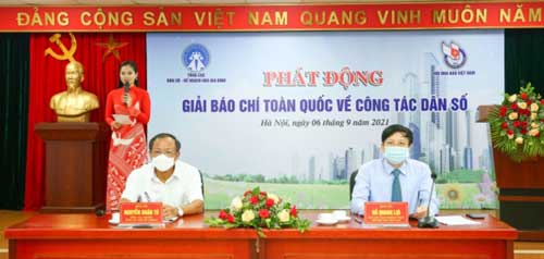 Phát động Giải báo chí toàn quốc về công tác dân số