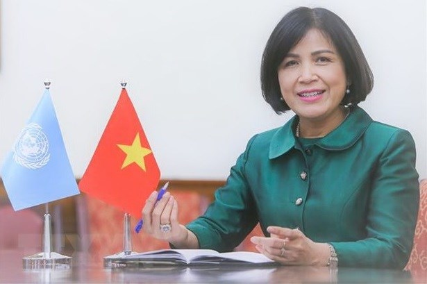 Ambassador Le Thi Tuyet Mai.(Photo: VNA)