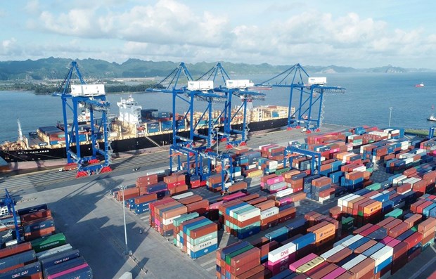 Lach Huyen Port in Hai Phong city (Photo: VNA)